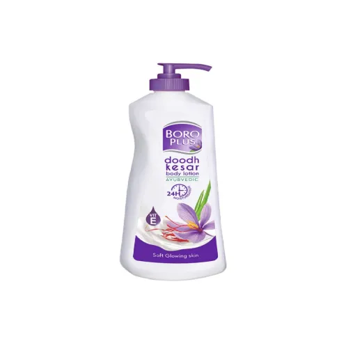 Image of BOROPLUS Doodh Kesar Body Lotion with Vitamin E for Soft Glowing Skin - 400 ml