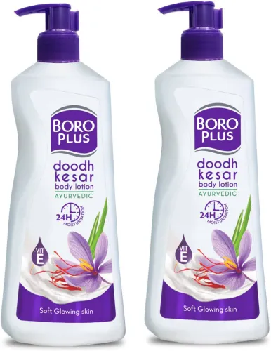 Image of BOROPLUS Doodh Kesar Lotion 400ml - Pack of 2 (800 ml)