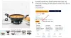 Borosil Granito Non-Stick Kadhai 20cm Diameter