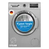 Bosch 7kg Front Load Washing Machine (WAJ24266IN, Silver, Inverter, Steam)