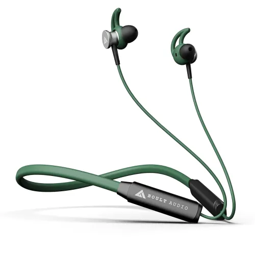 Image of Boult Audio FXCharge Bluetooth Earphones with 32H Playtime