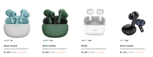 Image of BOULT AUDIO Mobile Gadget Starts @ ₹699