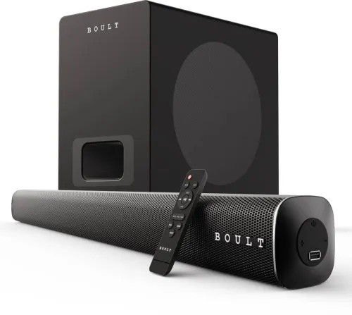 Image of Boult Bassbox X120 with Subwoofer,Remote Control 120 W Bluetooth Soundbar