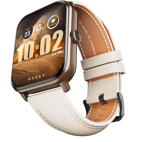 Image of Boult Drift+ Smartwatch (Snow Leather)