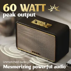 Boult RetroAmp X60 Bluetooth Home Audio Speaker