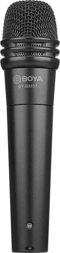 Image of BOYA BY-BM57 Dynamic Cardioid Polar Pattern Microphone For Multipurpose