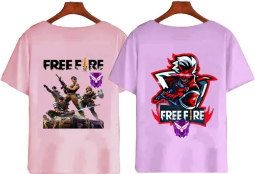 Image of Boys Polyester T-Shirt Pack of 2