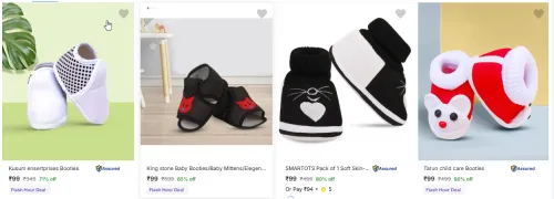 Image of Branded Baby Footwear At ₹99