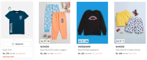 Image of Branded Boys Clothing Starting At @₹129