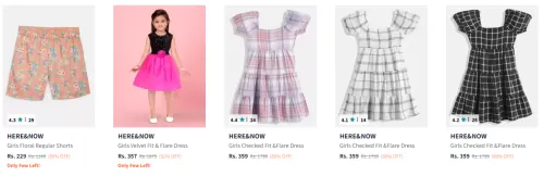 Image of Branded Girls Clothing Starting At @₹229