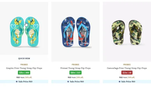 Image of Branded Kids Footwear Starting At @₹60