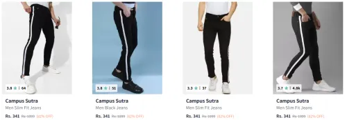 Image of Branded Men Jeans at Minimum 80% Discount