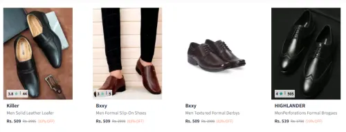 Image of Branded Men's Footwear Starting At @₹509