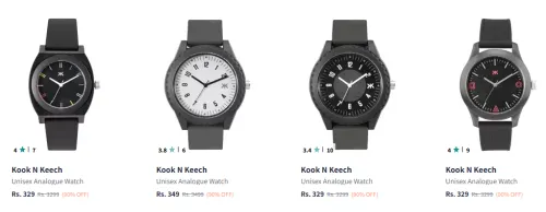 Image of Branded Unisex Watches Upto 90% Off