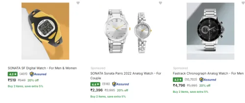 Image of Branded Watch For Men & Women