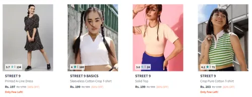 Image of Branded Women's Clothing Starting At @₹197