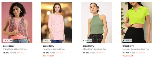 Image of Branded Women's Clothing Starting At @₹143