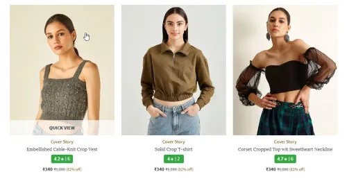 Image of Branded Women's Clothing Starting At @₹178