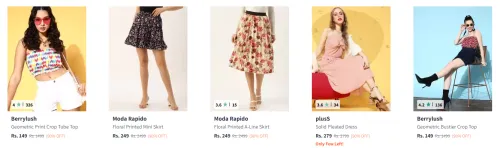 Image of Branded Women's Clothing Starting At @₹149