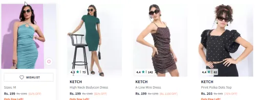 Image of Branded Women's Clothing Starting At @₹199