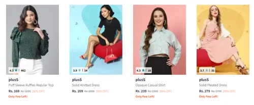 Image of Branded Women's Clothing Starting At @₹169