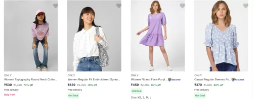 Image of Branded Women's Clothing Starting At @₹296
