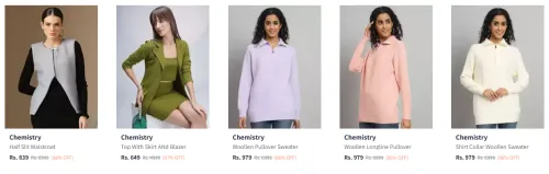 Image of Branded Women's Clothing up to @ ₹85% Discount