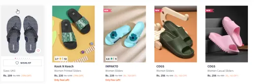Image of Branded Women's Footwear Starting At @₹209