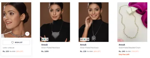 Image of Branded Women's Jewellery Set Starting At @₹159