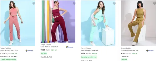 Image of Branded Women Track Suit Up To 80% Discount