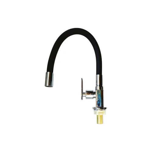 Image of Brass swan neck tap