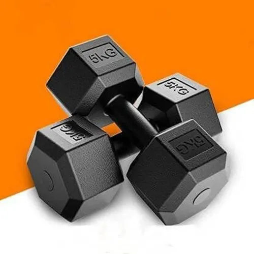 Image of Brawl Nation 10kg (5kg x 2) Hex Dumbbells