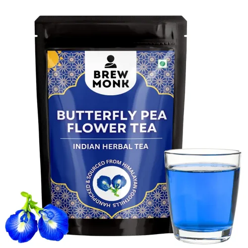 Image of BREW MONK Butterfly Blue Pea Flower Tea (100g)