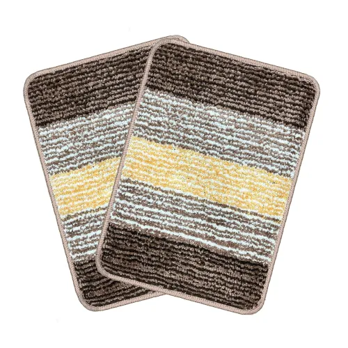 Image of BSB HOME Microfiber Striped Easy Living Rectangle