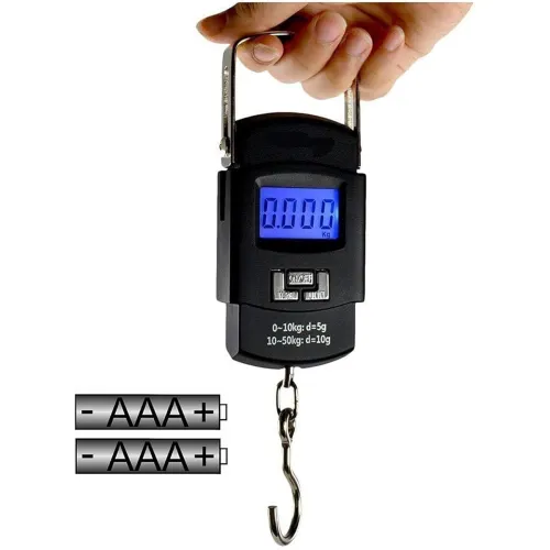 Image of BTfash Electronic Portable Digital LED Screen Luggage Weighing Scale, 50 kg