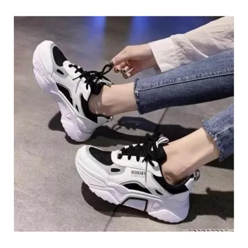 Image of BUCADIA Girls Casual Wear Lace Sneakers (Black1)