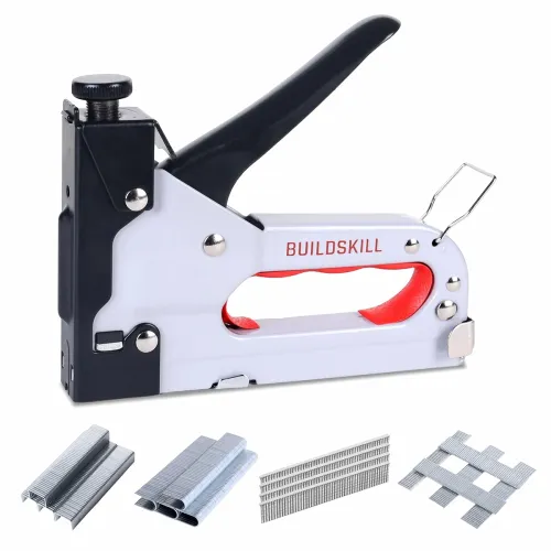 Image of BUILDSKILL 4-in-1 Heavy Duty Stapler Gun