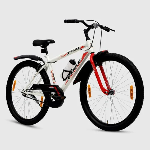 Image of Buke THRUST 26T MTB Cycle (Single Speed, White)