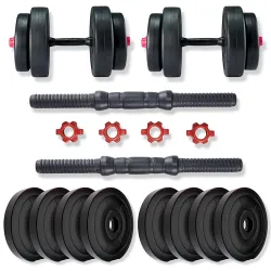 BULLAR Adjustable Dumbbell Set – 8KG