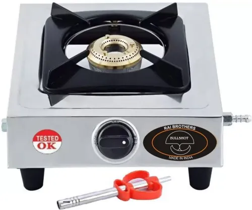 Image of BULLSHOT Stainless Steel Manual Gas Stove (1 Burners)