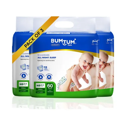 Image of Bumtum Baby Diaper Pants (NB,180 Count)