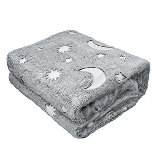Image of Burkes® Galaxy Stars Dino Glow in The Dark 200X150cm