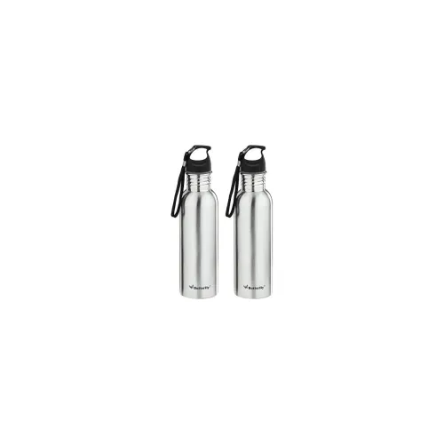 Image of Butterfly ECO Stainless Steel Water Bottle (Pack of 2) - 750 ML