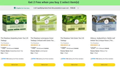 Image of Buy 2 Get 2 FREE: Teabags