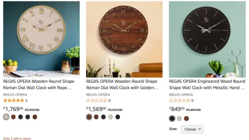 Image of Buy Any Clock & Get Extra 50% Discount on Payment page