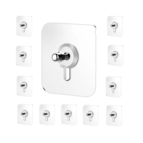 Image of BUYERZONE Adhesive Nails Wall Poster Wall Hook