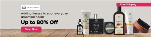 Image of BUYKARO Offer: Get Upto 80% off The Men Company Beauty Products