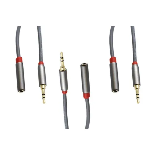 Image of C&E CNE723174 1.5 FT(0.4 M) 3.5mm Aux Male to Female Extension Stereo Audio Cable