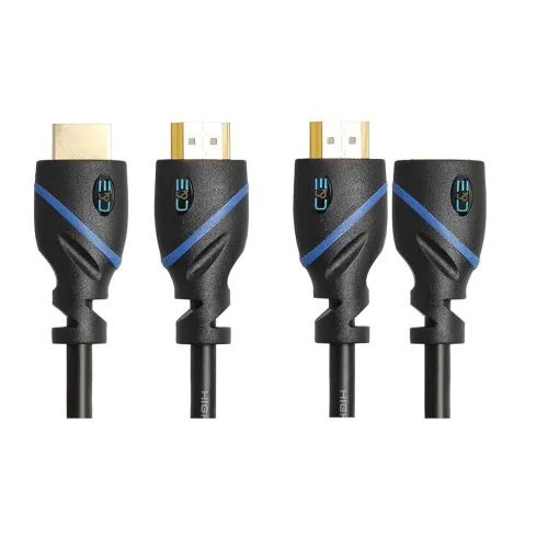 Image of C & E Gold Plated 4K HDMI COMBO PACK [ 10-Ft ] 2 Pack