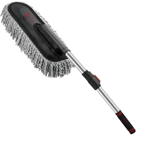 Image of C.Herry Car Duster, Extendable Long Handle Microfiber Exterior Scratch Free Car Cleaning Tool